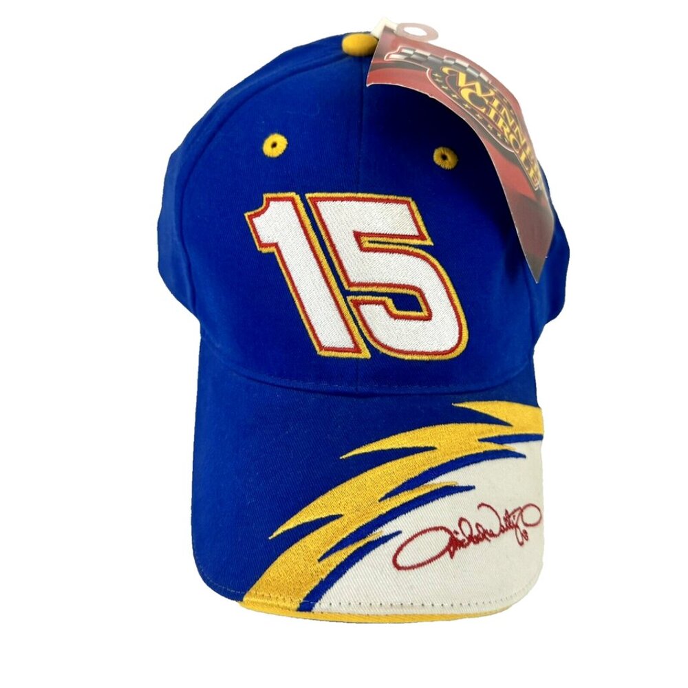 Winner Circle Michael Waltrip‎ Hat Mens OS Blue NAPA Racing 15 Nascar Cap